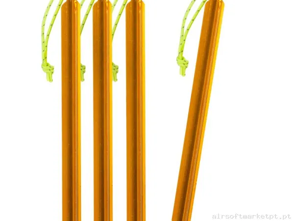 Estacas de Alumínio Helikon-Tex Tarp Naranja (Pack 4) — Outros — Airsoft Market PT