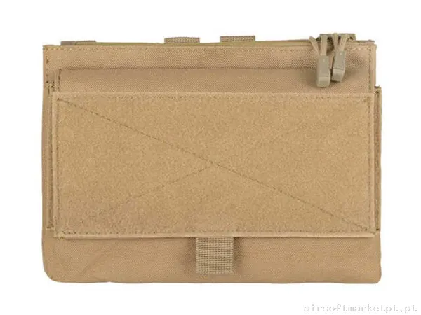 Pouch Multiusos Oem Tipo Canguro com Bolso Frontal tan — Coletes & Rigs — Airsoft Market PT