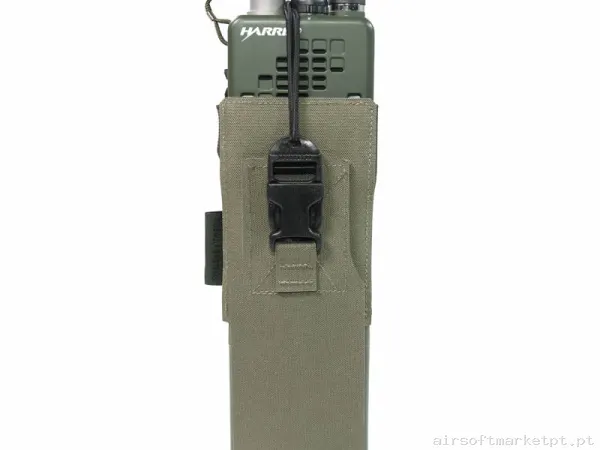 Pouch Portaradio Warrior Assault Laser Cut Mbitr/Harris Radio Verde Ranger — Coletes & Rigs — Airsoft Market PT