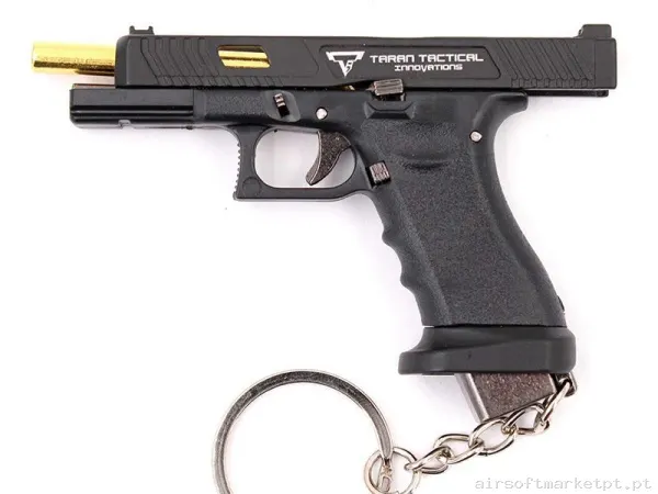 Llavero Funcional Pistola G34 7.5cm Negra — Acessórios & Componentes — Airsoft Market PT