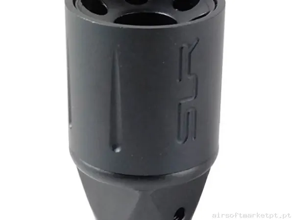 Externo Quebra-chamas Oem Smc Metálica 14mm- negra — Acessórios & Componentes — Airsoft Market PT