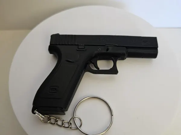 Packs 10,20,30,40,50 Porta-Chaves Apito/Pistola Impressão 3D-Chaveiro