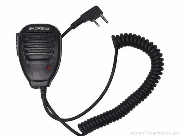 MICRÓFONO CON ALTAVOZ+PTT PARA BAOFENG — Rádios & Comunicação — Airsoft Market PT