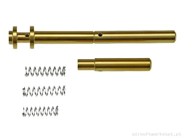 Interno Pistola Guia Mola Hi-Capa Cowcow Rm1 Gold — Peças Internas (AEG) — Airsoft Market PT