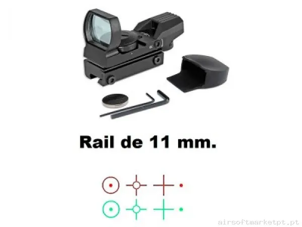 Mira Electrónica Samurai Zasdar — Lanternas & Lasers — Airsoft Market PT
