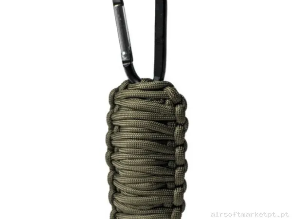 Kit de Sobrevivência Mil-Tec Paracord Survival Kit Pequeno verde od — Outros — Airsoft Market PT