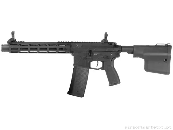 Réplica AEG M4 Evolution Ghost M Emr a Ax Carbontech preta — Rifles de Assalto (AR/M4/AK) — Airsoft Market PT