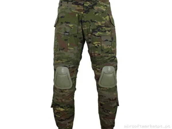 Pantalón Corso Blackbeard Combate Pix. Boscoso - XXL — Vestuário (Fardas) — Airsoft Market PT