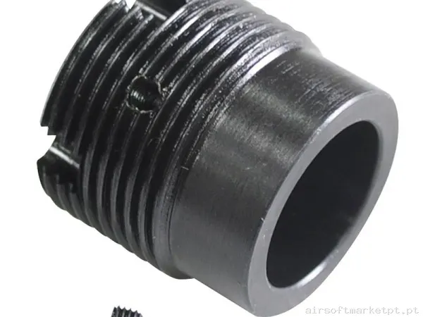 Externo Adaptador de Rosca 14mm a 24mm LCT negro — Acessórios & Componentes — Airsoft Market PT