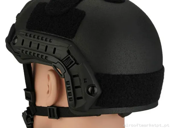 Capacete Fast Cygnus Armory Premium Fast Helmet Xp preto — Capacetes — Airsoft Market PT