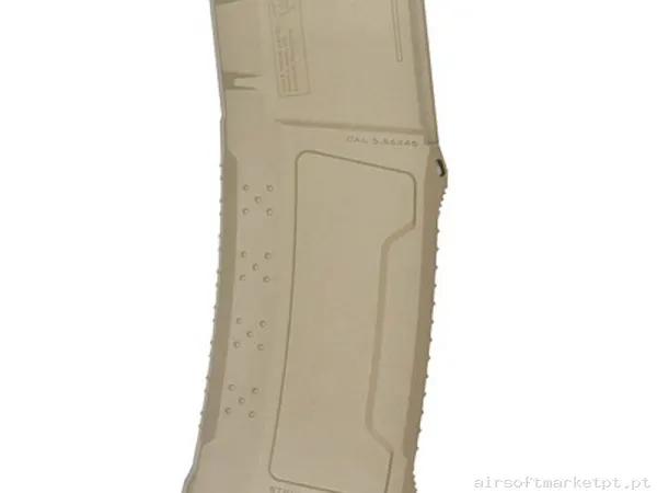Magazine Réplica Midcap M4 Cyma Strike Industries Polímero 210 Bbs tan — Carregadores / Magazines — Airsoft Market PT
