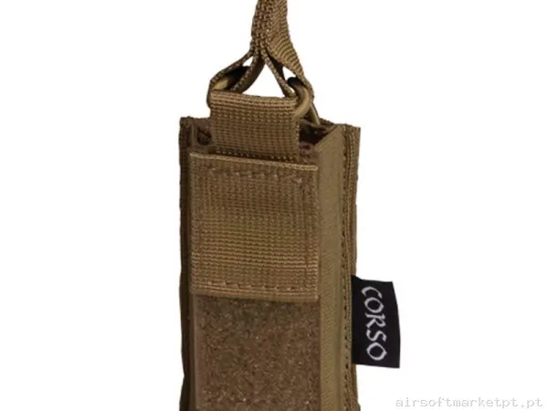 Pouch Corso Cargador Pistola Simple Dagger Mk2 Molle Coyote — Coletes & Rigs — Airsoft Market PT