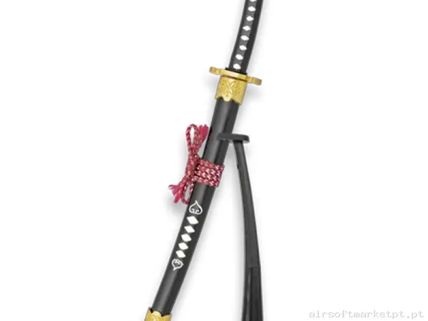Katana Ornamental Mini Estilo Japonês Tole10 Imperial 32484 preta (Com Suporte) — Ferramentas — Airsoft Market PT