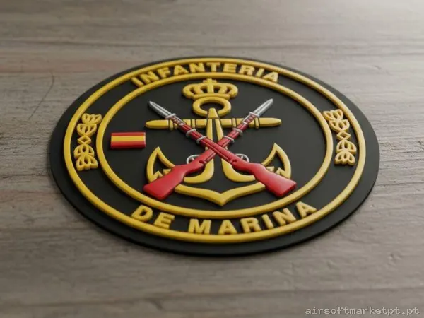 Premium 3D Velcro Patch – Custom Tactical & Stylish Patch — Vestuário (Fardas) — Airsoft Market PT