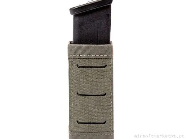 Pouch Magazine Pouch Pistola 9mm Warrior Assault Laser Cut Snap Short Ranger Green — Carregadores / Magazines — Airsoft Market PT