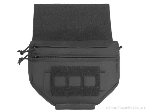 Cinturão tático para Porta Placas Warrior Assault Laser Cut Drop-Down Utility Pouch preto — Coletes & Rigs — Airsoft Market PT