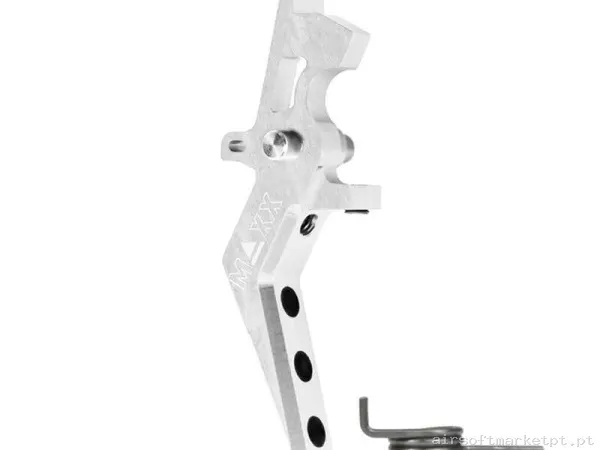 Interno Gatilho Ver.2 Maxx Model Style a Advanced Speed Alumínio CNC Prata — Peças Internas (AEG) — Airsoft Market PT