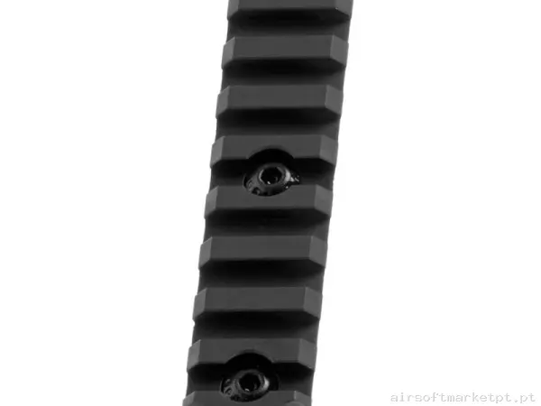 Externo Trilho M-Lok Magpul 9 Slot Alumínio preto — Acessórios & Componentes — Airsoft Market PT