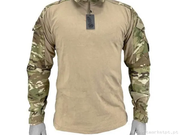Camiseta Combate Conquer Dlx Multicam - XL — Vestuário (Fardas) — Airsoft Market PT