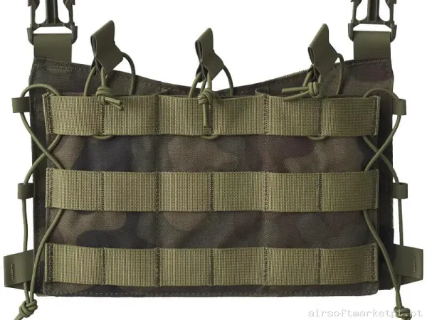 Painel Frontal Helikon-Tex Guardian Flap Cordura Pl Woodland — Coletes & Rigs — Airsoft Market PT