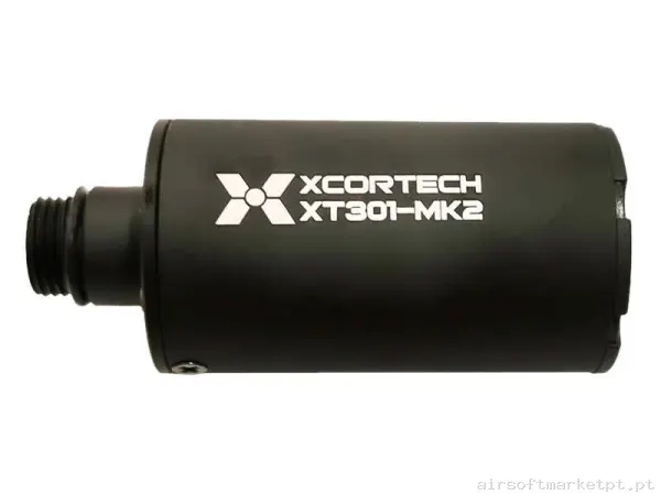 Externo Supressor Trazador Xcortech Xt301 Mk2 Uv Tracer negro (Red Version) — Acessórios & Componentes — Airsoft Market PT