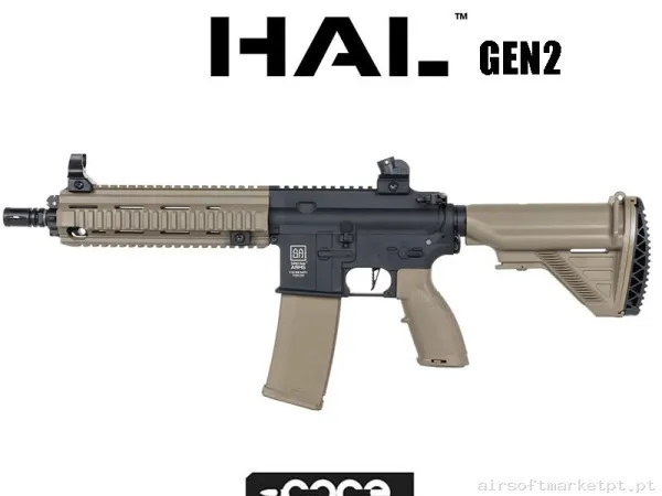 Réplica Specna Arms Sa-Fh06 416 Flex Gen2 Hal Etu Tan-Negra — Rifles de Assalto (AR/M4/AK) — Airsoft Market PT