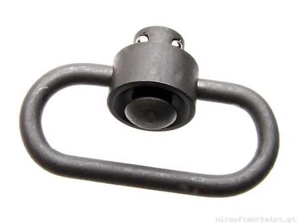 Externo Anilla Correa Porta Fusil QD Unicorn airsoft Sling Giratório Extração Rápida — Acessórios & Componentes — Airsoft Market PT