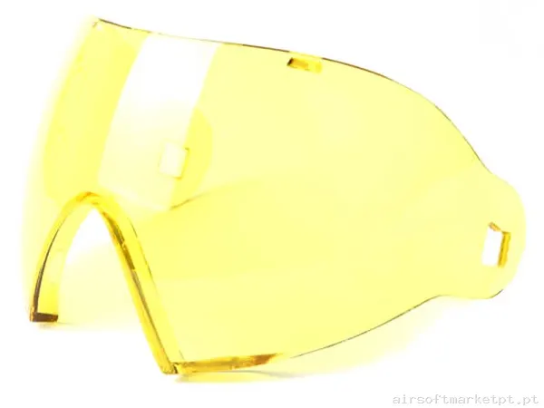 Lente Fma FM-G0009 para Máscara F1 Full Face Amarelo — Proteção Ocular & Facial — Airsoft Market PT