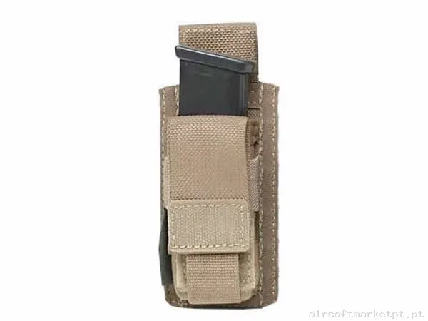 Pouch Magazine Pouch Pistola 9mm Warrior Assault Direct Action coyote tan — Carregadores / Magazines — Airsoft Market PT