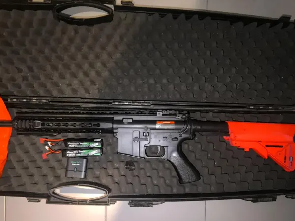 Lote airsoft m16