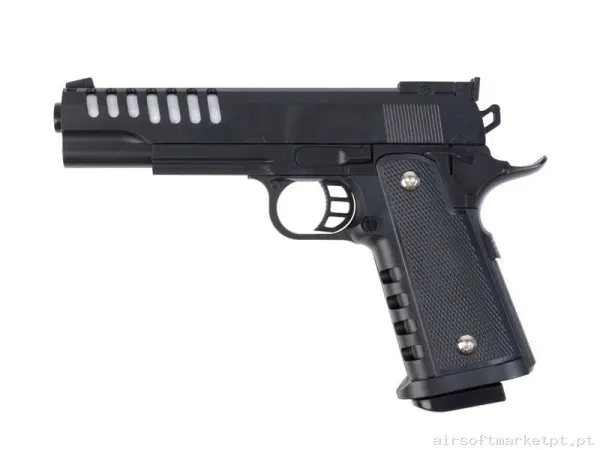 PISTOLA HI CAPA MUELLE SAIGO DEFENSE NEGRA — Pistolas — Airsoft Market PT