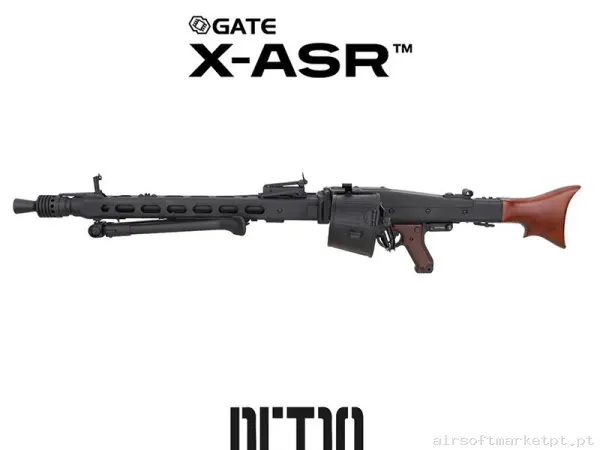 Ametralladora Specna Arms Mg42 Retro Aeg X-Asr Y Trazador — Rifles de Assalto (AR/M4/AK) — Airsoft Market PT