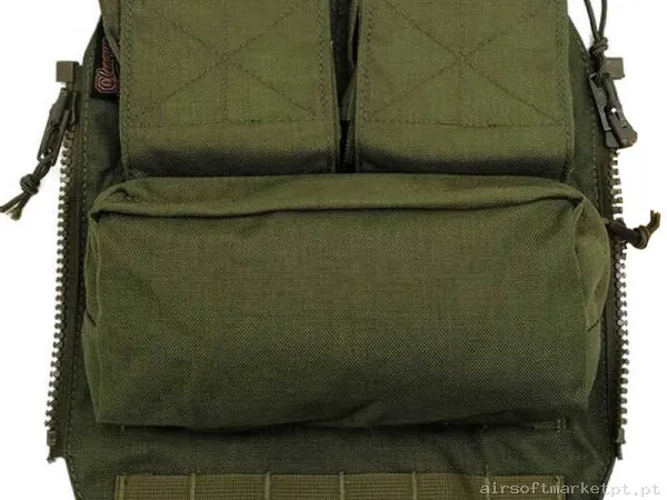 Painel Traseiro Conquer C1 Smart verde od — Coletes & Rigs — Airsoft Market PT
