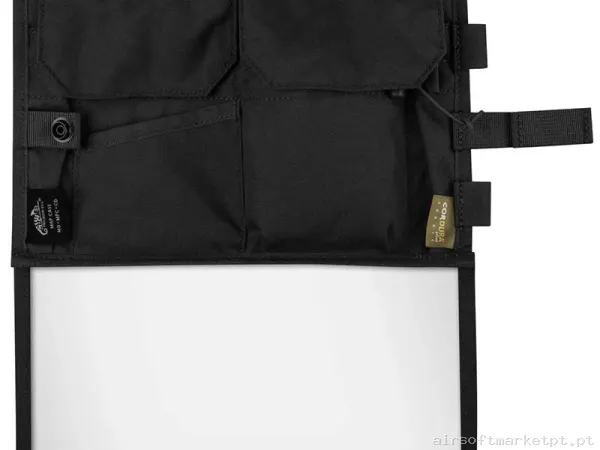 bolsa de mapa impermeável Helikon-Tex Cordura preta — Vestuário (Fardas) — Airsoft Market PT