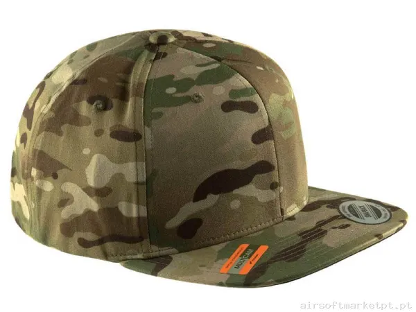 Boné Snapback Classic multicam — Proteção Ocular & Facial — Airsoft Market PT