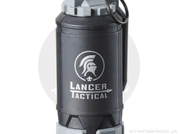 Granada de Impacto Lancer Tactical cinza — Grenades & Lançadores — Airsoft Market PT