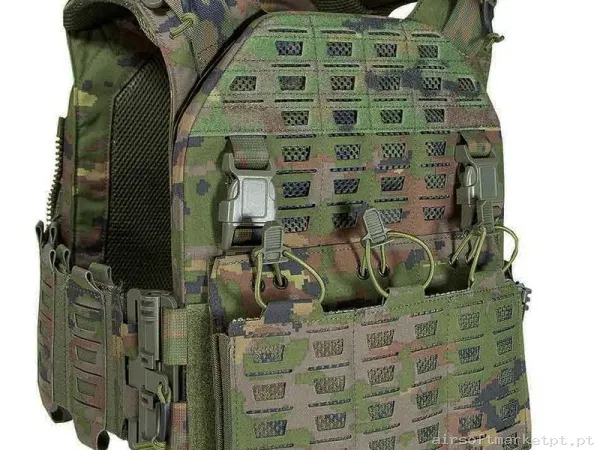 Chaleco Corso Drake MK4 Pixelado Boscoso — Coletes & Rigs — Airsoft Market PT