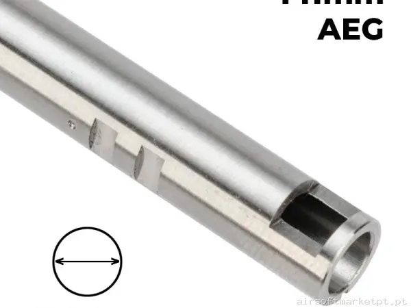 Interno Cano Precisão AEG 6.03 141mm Lambda 03 — Peças Internas (AEG) — Airsoft Market PT