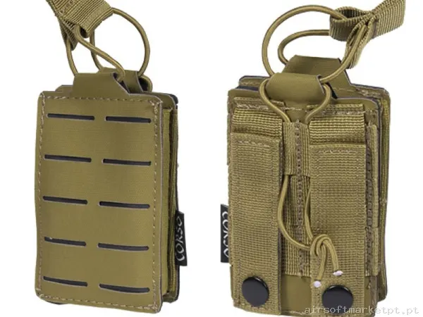Pouch Corso Cargador M4 Simple Dagger Mk1 Láser Coyote — Coletes & Rigs — Airsoft Market PT