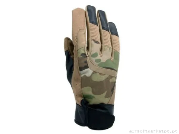 Luvas Combat Delta Tactics Multicam — Gear Táctico — Airsoft Market PT