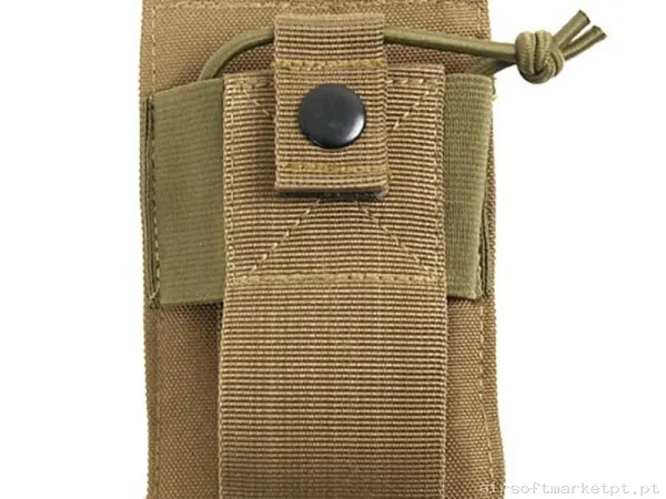 Magazine Pouch Portaradio Oem Corto coyote — Coletes & Rigs — Airsoft Market PT