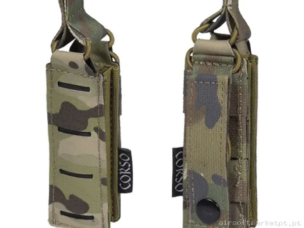 Pouch Corso Cargador Pistola Simple Dagger Mk1 Láser Multicam — Coletes & Rigs — Airsoft Market PT