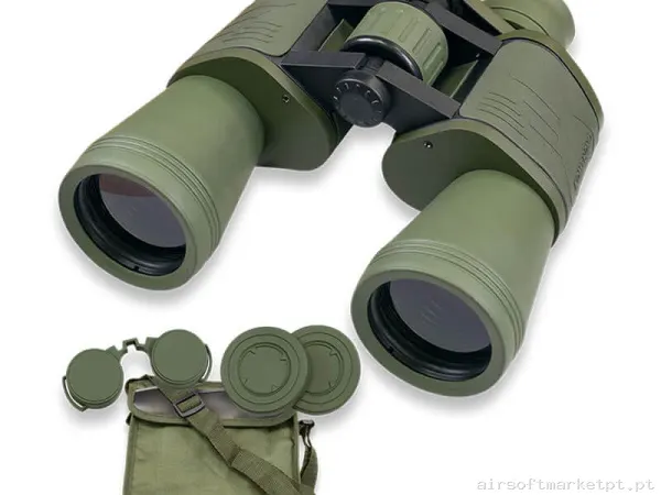 Óptica Binoculares Albainox 20x50 verde od — Miras & Ópticas — Airsoft Market PT