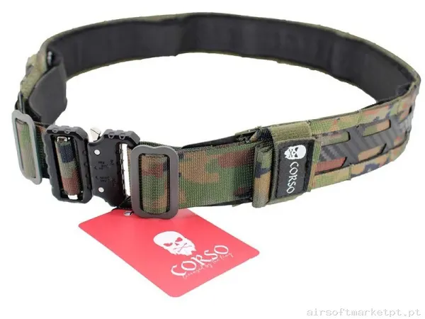 CEÑIDOR CORSO HOOK MOLLE MK3 PIXELADO BOSCOSO - L/XL — Gear Táctico — Airsoft Market PT