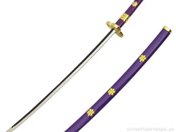 Katana Ornamental Mini Estilo One Piece Zskey8 (Com Suporte) — Ferramentas — Airsoft Market PT