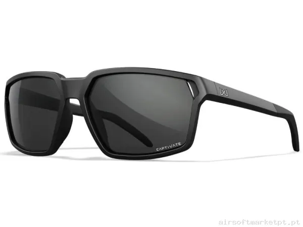 Óculos Wiley X Sierra Captivate Ahumado Negras — Proteção Ocular & Facial — Airsoft Market PT