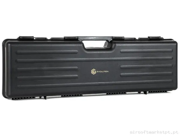 Maleta Rígida Porta Fusís Evolution Rifle Hard Case Ea0503rc 81 Cm preto — Sacos & Mochilas — Airsoft Market PT
