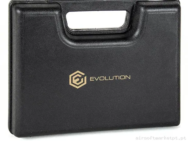 Maleta Rígida Porta Pistola Evolution Pistol Hard Case Ea0518pc 22 Cm preto — Sacos & Mochilas — Airsoft Market PT