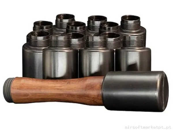 Granada CO2 Thunder B Hakkotsu C/12 Carcaças Stick Type — Grenades & Lançadores — Airsoft Market PT