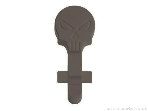 BOLT CATCH CALAVERA GRIS GATE — Peças Internas (AEG) — Airsoft Market PT